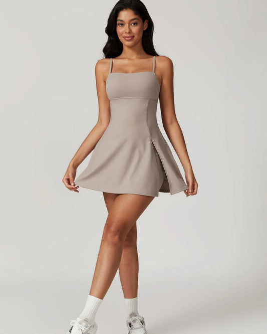 Atala side-split mini dress