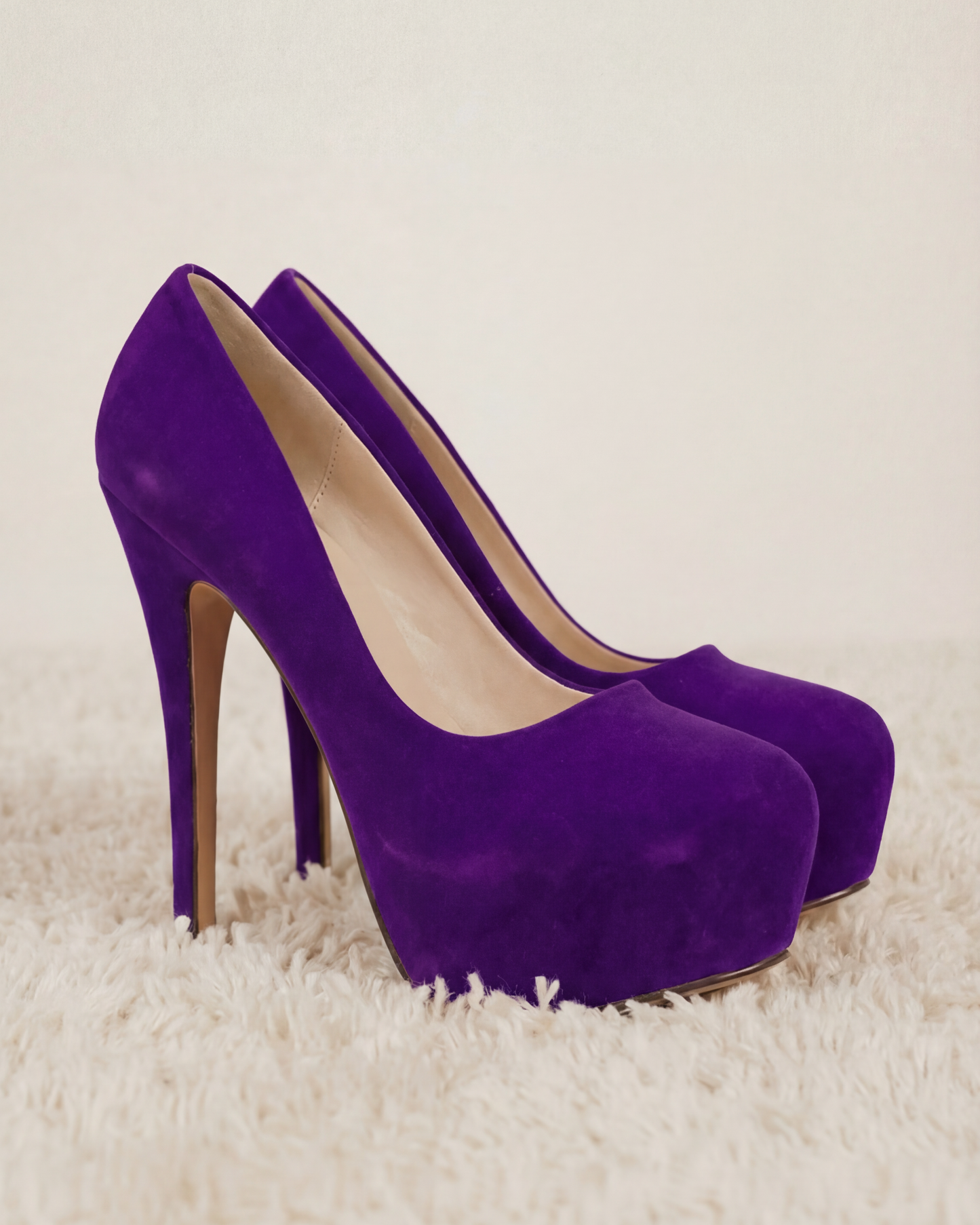 Calypso suede pumps